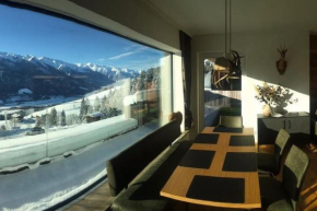 Apartment at 1,200m with a breathtaking view near the ski lift